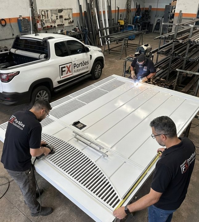 Portão Social em Santo André