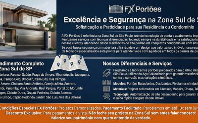FX Portões Eletrônicos de Qualidade: Excelência e Segurança na Zona Sul de SP