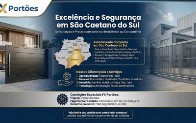 FX Portões em São Caetano do Sul: 30 Anos de Tradição, Segurança e Qualidade Máxima