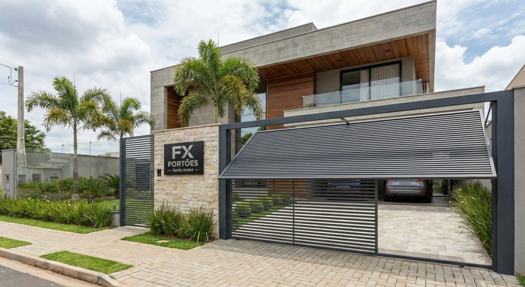 Fábrica de Portão Basculante em Santo André, FX Portões: A Resposta Definitiva de Onde Comprar Portão Automático em Santo André