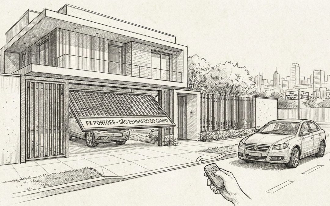 FX Portões: Saiba Onde Comprar Portão Automático em São Bernardo do Campo