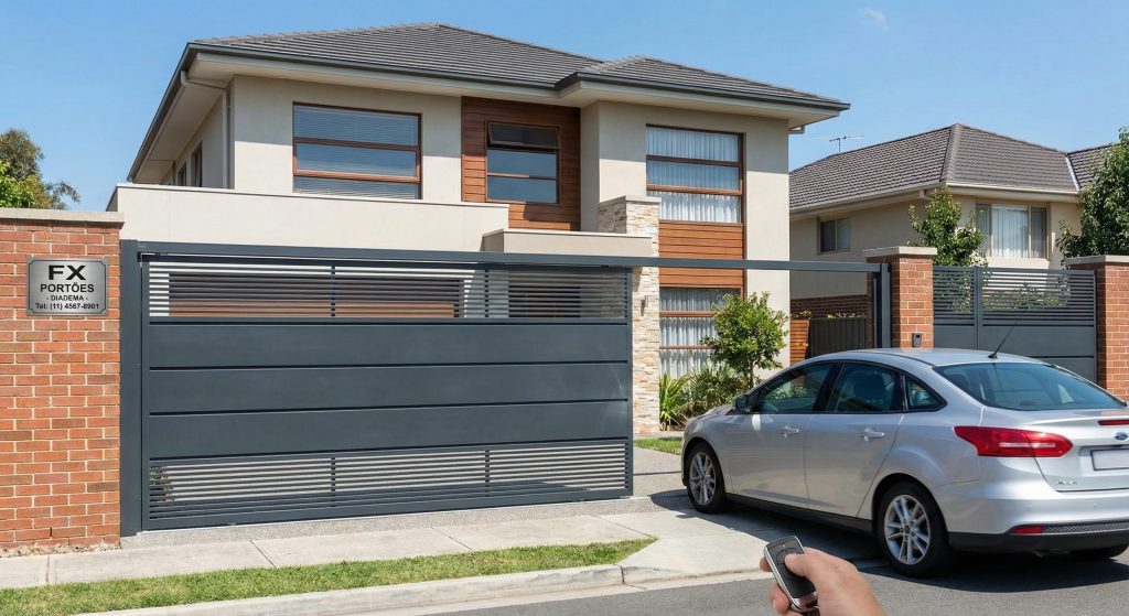 Portões Automáticos em São Caetano do Sul - Portão Basculante, FX Portões: A Melhor Escolha de Onde Comprar Portão Automático em Diadema