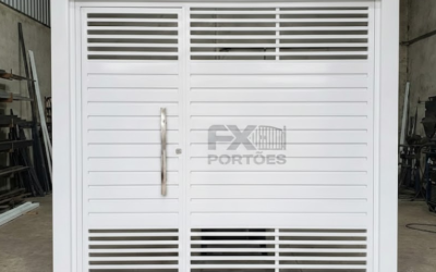 Portões Automáticos no ABC: Segurança e Design Moderno com o Modelo FX-08