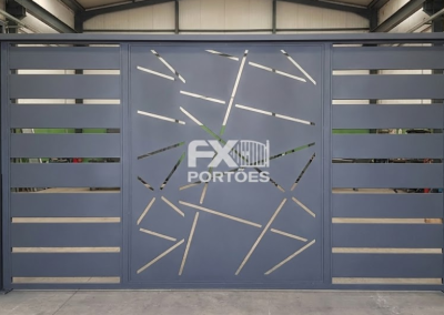 FX149 – Portão Basculante Automático