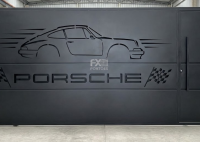 FX163 – Portão Basculante Automático