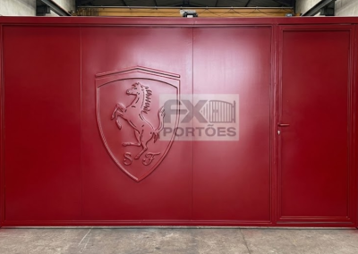 FX164 – Portão Basculante Automático