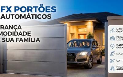 FX Portões: Referência em Portão Automático no Alto da Lapa