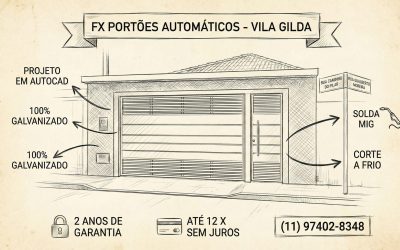 FX Portões na Vila Gilda, Santo André: Referência em Portões Automáticos Eletrônicos de Alto Padrão