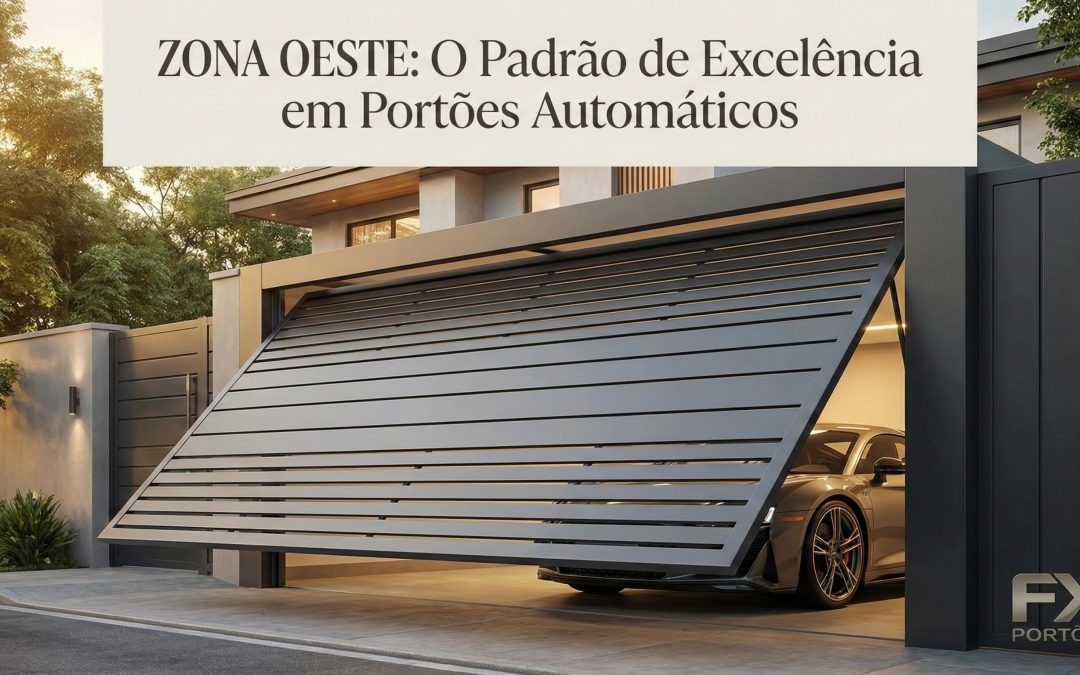 Solda MIG: O Padrão de Excelência para seus Portões Automáticos na Zona Oeste de SP