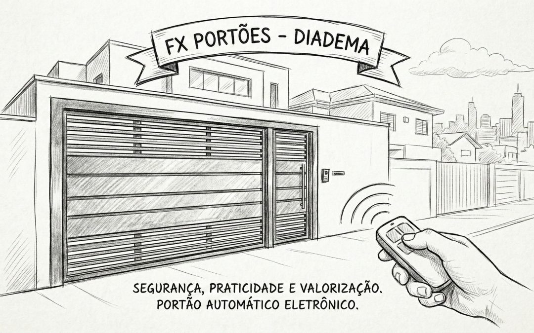 Segurança e Praticidade: Por que investir em um portão automático eletrônico em Diadema?