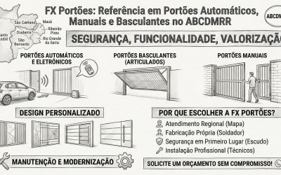 FX Portões: Referência em Portões Automáticos, Manuais e Basculantes no ABCD