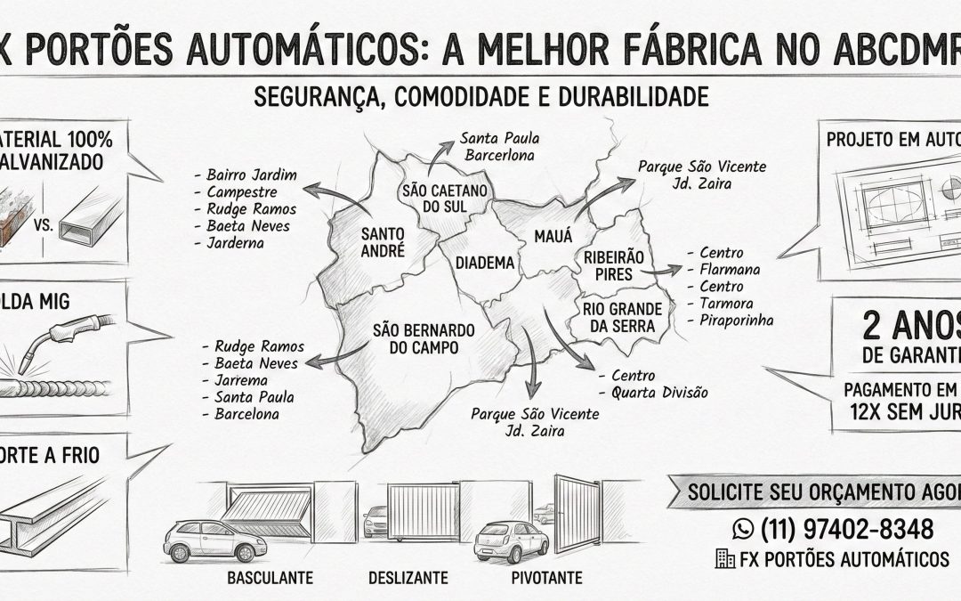 FX Portões: A Melhor Fábrica de Portões Automáticos no ABCDMRR