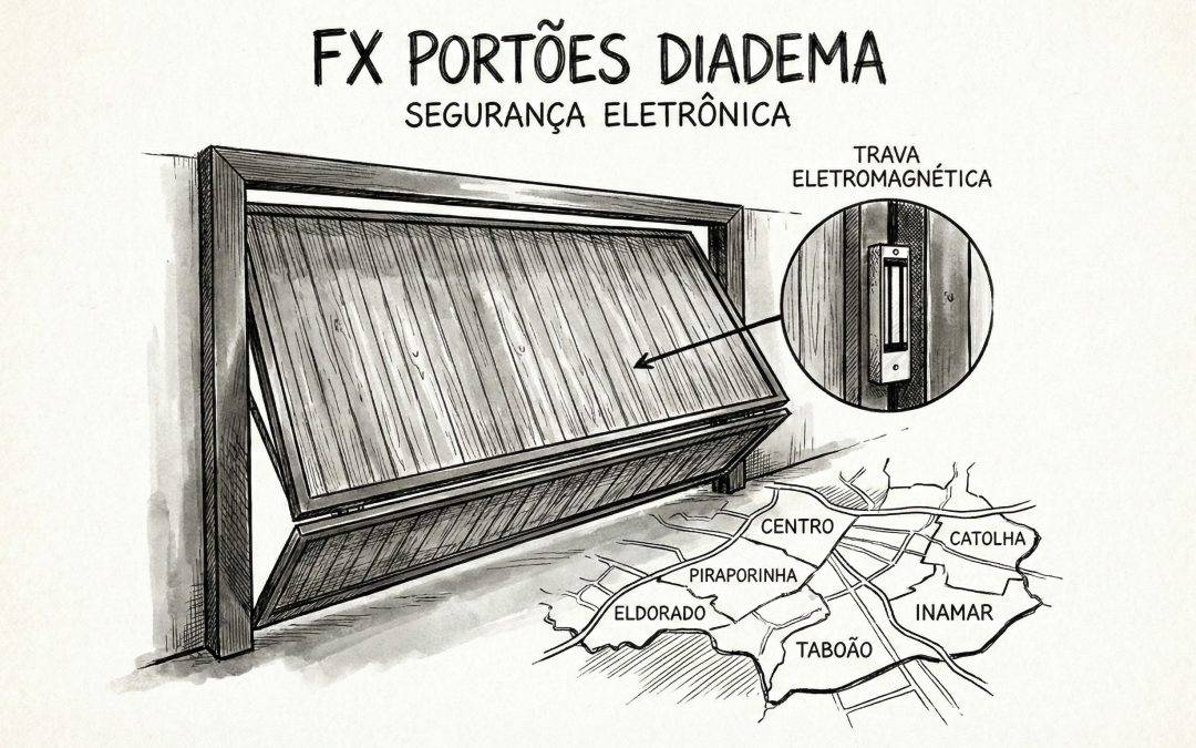 Trava Eletromagnética: A Segurança que falta nos seus Portões Automáticos Eletrônicos em Diadema