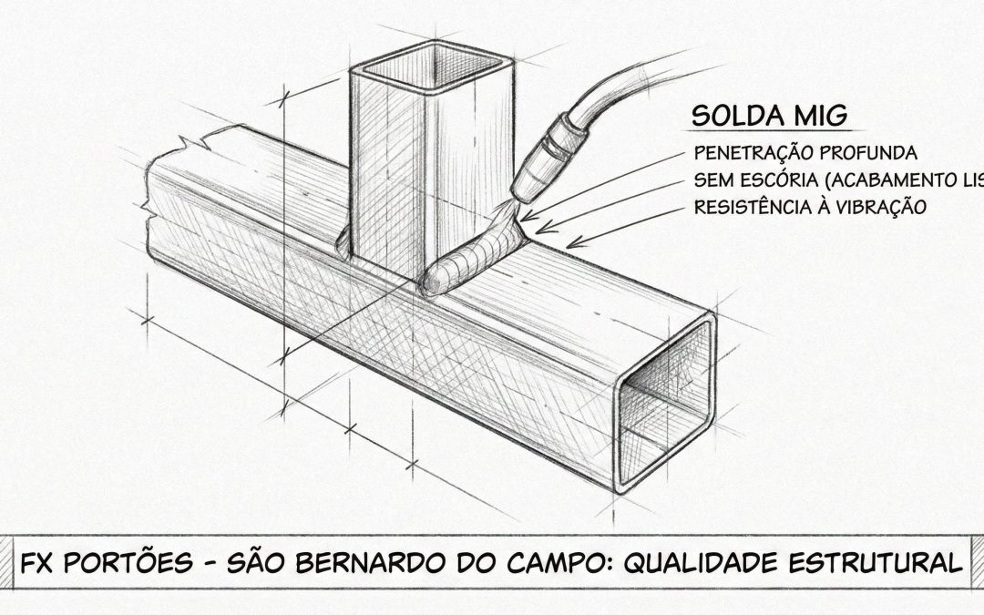 Solda MIG: O Diferencial de Qualidade da FX Portões em São Bernardo do Campo