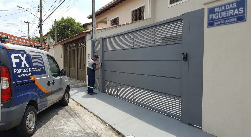 Fabricante de Portões Basculantes em Santo André, FX PORTOES - PORTOES ELETRONICOS EM SANTO ANDRE