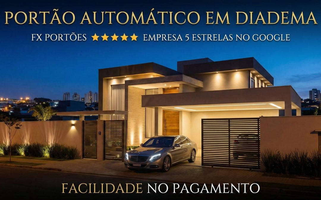 Portão Automático em Diadema