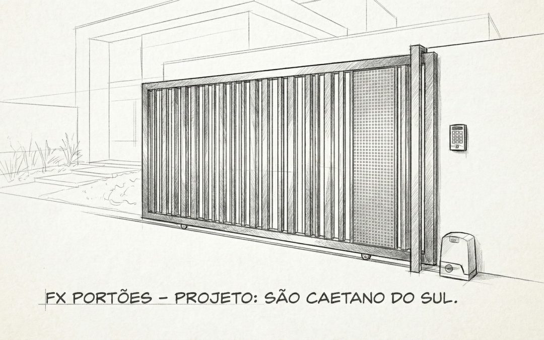 Portões Automáticos em São Caetano do Sul – Portão Basculante