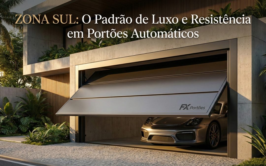FX Portões: Referência em Portão Automático no Brooklin